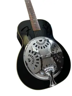FENDER FR-50 RESONATOR GUITAR - USED, GOOD CONDITION, MINOR MARKS