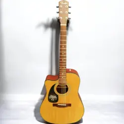 FENDER CD-100CE LH ACOUSTIC-ELECTRIC GUITAR, DREADNOUGHT, FISHMAN PREAMP, USED