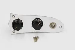 1966 VINTAGE FENDER MUSTANG CONTROL ASSEMBLY PLATE ORIGINAL 1960S USA