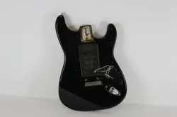 1993 VINTAGE FENDER STRATOCASTER PLUS BODY BLACK ORIGINAL USA STRAT 1990'S