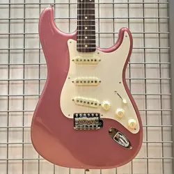 FENDER CHAR STRATOCASTER BURGUNDY / CHAR BURGUNDY #GG7F9