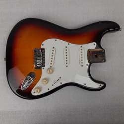 SUNBURST STARCASTER STRATOCASTER LOADED 45MM GUITAR BODY ~ WORKING ELECTRONICS