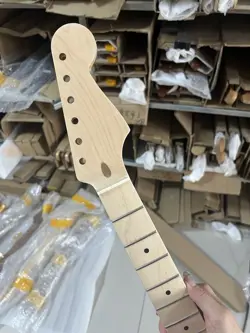 21 FRETS STRAT ELECTRIC GUITAR NECK CANADA MAPLE FINGERBOARD FOR DIY FENDER ST