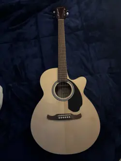 FENDER FA-135CE CONCERT ACOUSTIC GUITAR (READ DESCRIPTION)