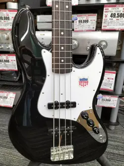 FENDER JB62-US JAZZ BASS ELECTRIC BASS WITH SOFT CASE - USED CONDITION