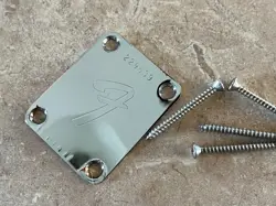 1968 FENDER JAZZ PRECISION TELECASTER GUITAR BASS NECK PLATE