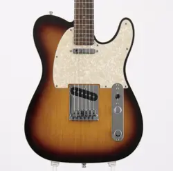 FENDER AMERICAN DELUXE TELE WITH S1 SWITCH 3 COLOR SUNBURST ELECTRIC GUITAR USED