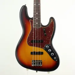 FENDER HARUOMI HOSONO '66 JAZZ BASS JOURNEYMAN RELIC FADED 3-COLOR SUNBURST 2023