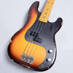 FENDER CUSTOM SHOP S21 LIMITED 1958 PRECISION BASS RELIC USED ELECTRIC BASS