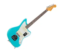FENDER PLAYER II JAZZMASTER RW AQB ELECTRIC GUITAR AQUATONE BLUE ALMOST UNUSED