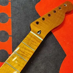 ROASTED MAPLE TELE NECK FITS FENDER TELECASTER BODY 50S STYLE