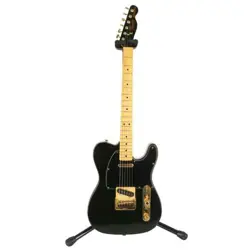 FENDER USA COLLECTORS EDITION BLACK GOLD TELECASTER ELECTRIC GUITAR - USED
