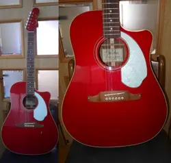 FENDER SONORAN CANDY APPLE RED ECO