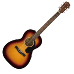 FENDER ACOUSTIC GUITAR CP-60S PARLOR WALNUT FINGERBOARD SUNBURST