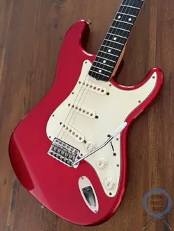 FENDER STRATOCASTER, CANDY APPLE RED, MADE IN JAPAN, 1997