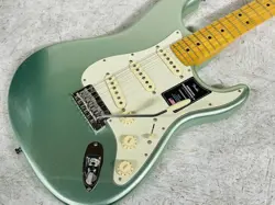 USED FENDER AMERICAN PROFESSIONAL II STRATOCASTER MYSTIC SURF GREEN FREE SHIPPIN