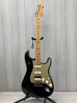 ELECTRIC GUITAR FENDER USA AMERICAN ULTRA STRATOCASTER HSS BLACK S/N US1910111