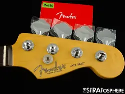 FENDER AMERICAN PROFESSIONAL II JAZZ BASS NECK & TUNERS, SLIM 