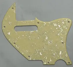 CUSTOM FOR FENDER MERLE HAGGARD F HOLE TELECASTER GUITAR PICKGUARD CREAM PEARL