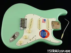 AMERICAN FENDER JEFF BECK STRAT LOADED BODY STRATOCASTER SURF GREEN