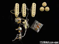 FENDER VINTERA II 70S RI STRAT PICKUPS POTS KNOBS + SWITCH STRATOCASTER