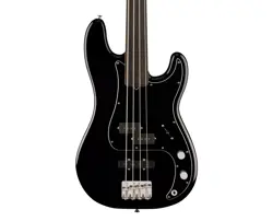 FENDER TONY FRANKLIN FRETLESS PRECISION BASS - BLACK W/ EBONY FB