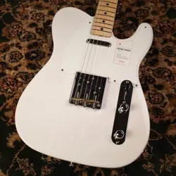 FENDER MADE IN JAPAN HERITAGE 50S TELECASTER MAPLE WHITE BLONDE #GG7KE