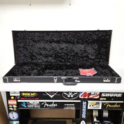 2022 FENDER G&G KURT COBAIN JAGUAR BLACK HARDSHELL ELECTRIC GUITAR CASE