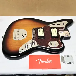 2022 FENDER KURT COBAIN NOS JAGUAR LOADED BODY ALDER SUNBURST ELECTRIC GUITAR