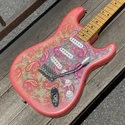 FENDER ST57-88 PRD PINK PAISLEY ELECTRIC GUTIAR [AUTH]