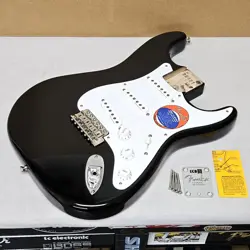 NICE! FENDER ERIC CLAPTON BLACKIE STRATOCASTER LOADED BODY STRAT ELECTRIC GUITAR