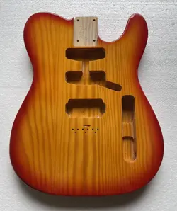 GENUINE FENDER MODERN PLAYER TELE GUITAR BODY HSS CHERRY BURST PINE WOOD