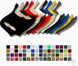 WD CUSTOM PICKGUARD FOR FENDER MADE IN MEXICO 5 STRING JAZZ BASS