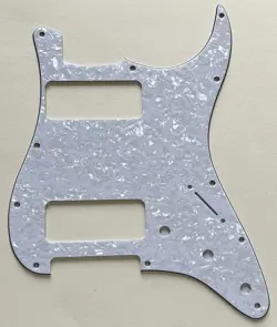 4 PLY WHITE PEARL PICKGUARD FIT FENDER STRATOCASTER STRAT P90 2 PICKUP STYLE
