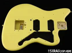 FENDER PLAYER JAZZMASTER BODY, MODERN GUITAR PARTS ALDER BUTTERCREAM