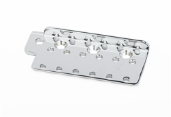 GENUINE FENDER AVRI AMERICAN VINTAGE STRAT/STRATOCASTER BRIDGE PLATE - CHROME