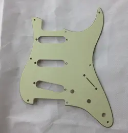 PARTS FOR US FENDER 57' STRAT 8 SCREW HOLES GUITAR PICKGUARD, MINT GREEN