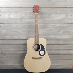 FENDER FA-125 DREADNAUGHT ACOUSTIC GUITAR AS IS BACK DAMAGE