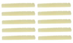 10X UNBLEACHED BONE NUT FOR FENDER ST STRATOCASTER ELECTRIC GUITAR 42MM LUTHIER