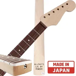 NEW ALLPARTS LICENSED BY FENDER SRO-21B REPLACEMENT NECK FOR STRATOCASTER