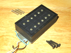 FENDER 1981 USA BLACK WIDE RANGE LEAD HUMBUCKER BRIDGE PICKUP