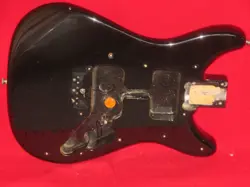 FENDER 1981 USA BLACK LEAD III ASH BODY