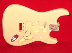 FENDER OLYMPIC WHITE JIMI HENDRIX STRATOCASTER BODY