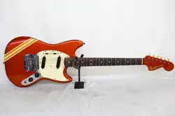 1969 FENDER MUSTANG 6 STRING ELECTRIC GUITAR - COMPETITION RED