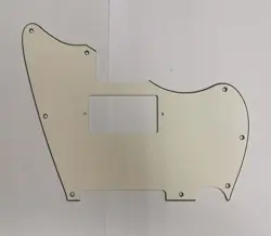 FOR US FENDER CUSTOM TELEMASTER GUITAR PICKGUARD PAF HUMBUCKER, PARCHMENT