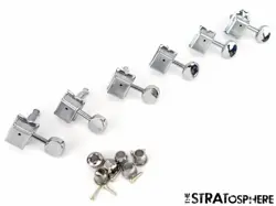 * NEW VINTAGE STYLE TUNERS FOR FENDER STRATOCASTER STRAT TELECASTER TELE CHROME