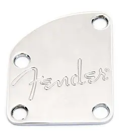 FENDER AMERICAN ELITE/DELUXE SERIES NECK PLATE~CHROME~