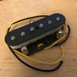 FENDER AMERICAN VINTAGE '62 TELECASTER BRIDGE PICKUP BLACK USA TELE 6.3K