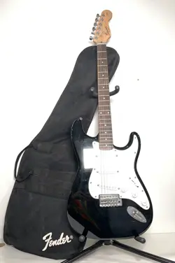 FENDER SQUIRE STRAT ELECTRIC GUITAR W/ SOFT CASE