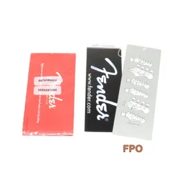 FENDER GUITAR CASE CANDY OWNERS MANUAL TAGS STICKER REG STRATOCASTER TELECASTER